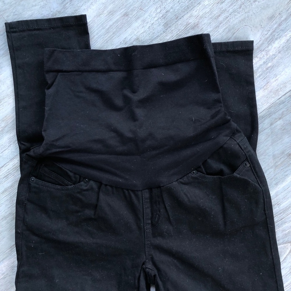Seraphine Black Maternity Jeans
